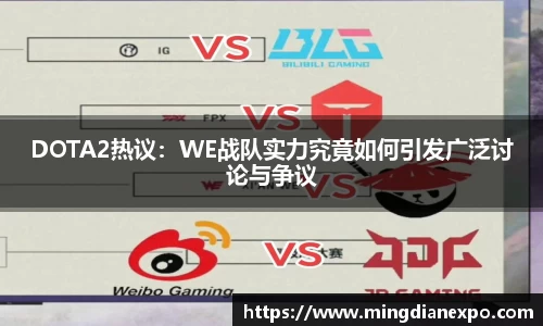 DOTA2热议：WE战队实力究竟如何引发广泛讨论与争议